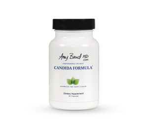 A bottle of Candida Formula