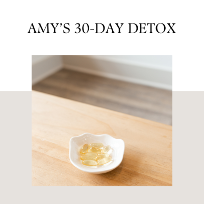 Amy's 30-day detox