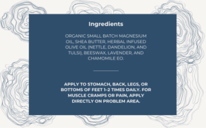 magnesium cream ingredients