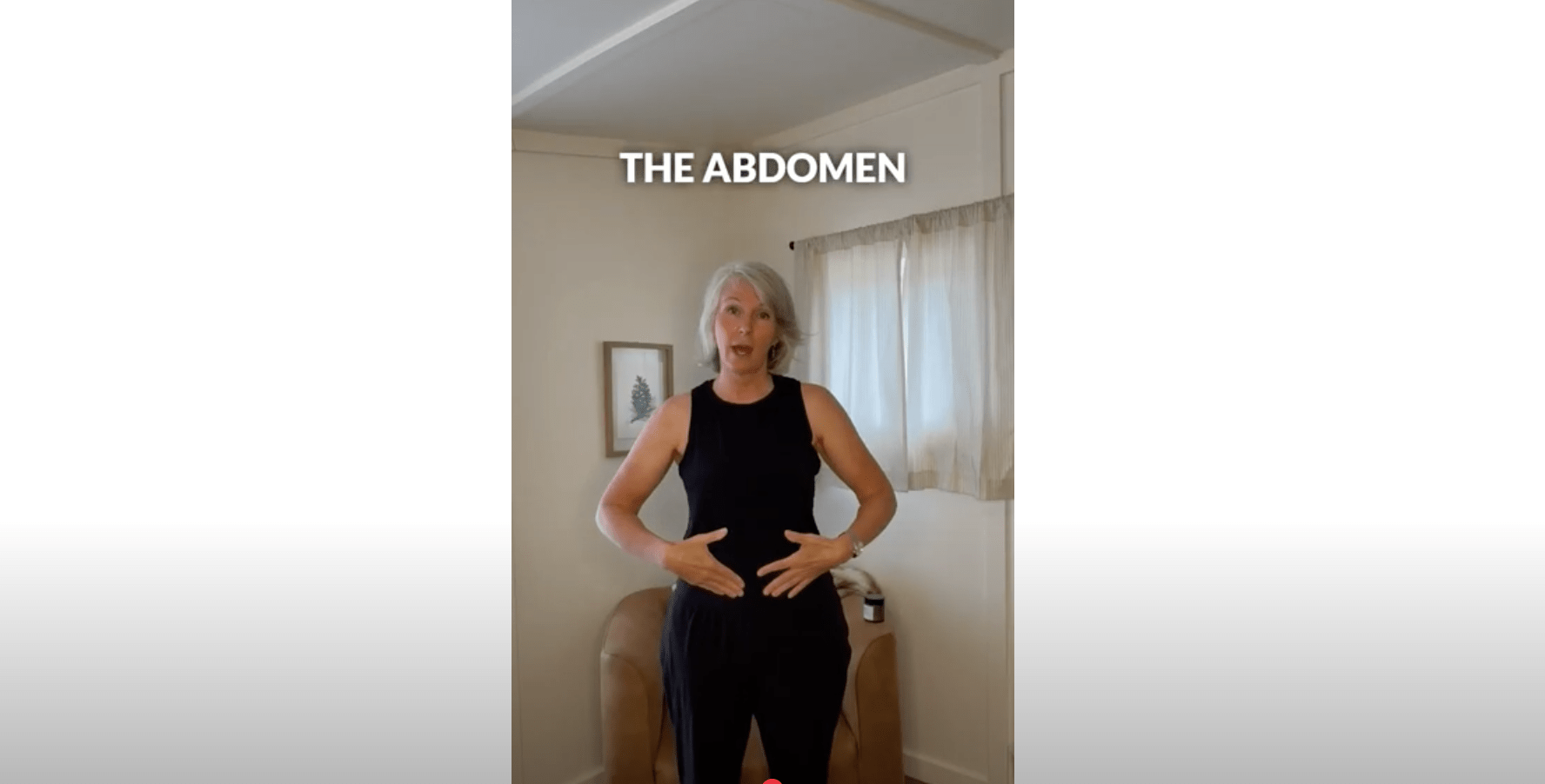 dr amy showing lymphatic massage