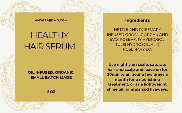 healthy hair serum ingredients