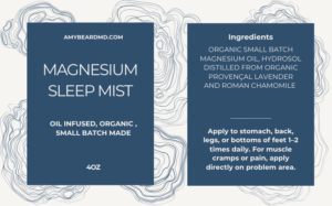 magnesium sleep mist