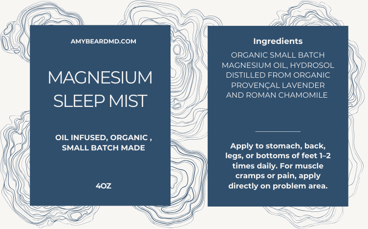 magnesium sleep mist