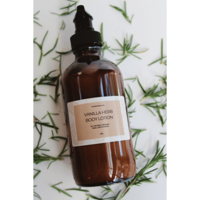 vanilla herb lotion